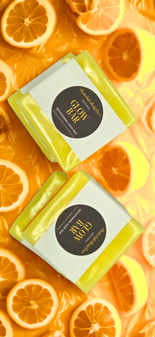 NEW! Glow Bar - Brightening Soap Bar with Lemon & Vitamin C