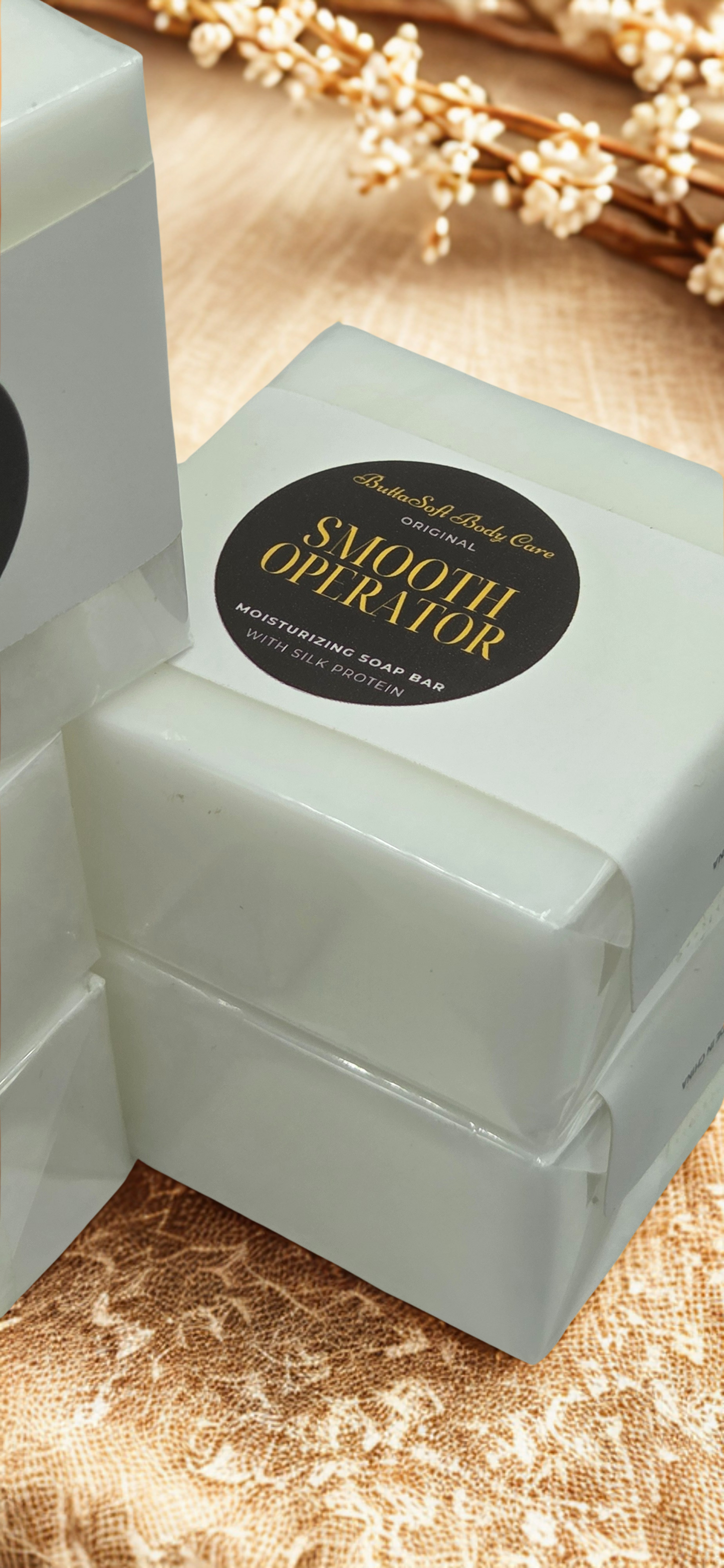 NEW! Smooth Operator - Silk Protein Moisturizing Soap Bar