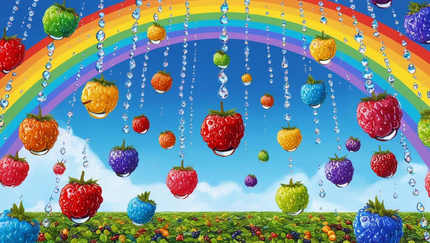 NEW! Rainbow Berry - Body Butter: W/Ginger Oil, Berry Butter & Vitamin C