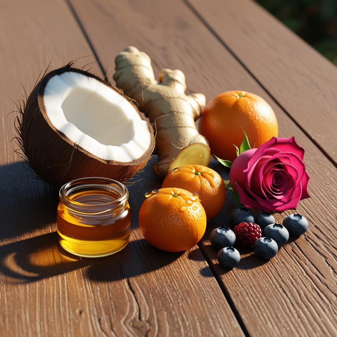 NEW! Rainbow Berry - Body Butter: W/Ginger Oil, Berry Butter & Vitamin C