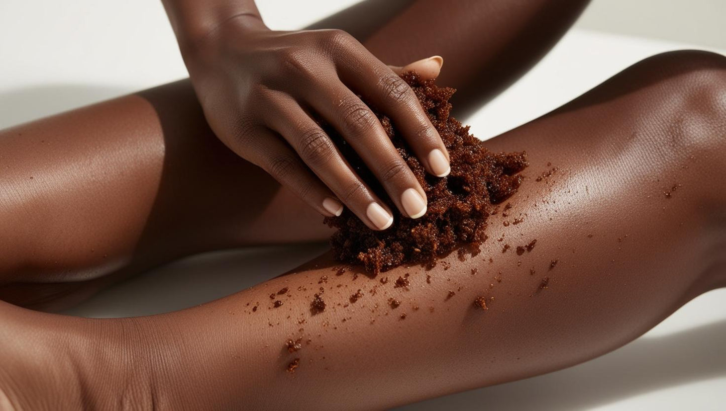 NEW! Cup of Joe - Mocha Coffee Scrub w/Grape Seed Oil,Shea Butter,Vitamin E