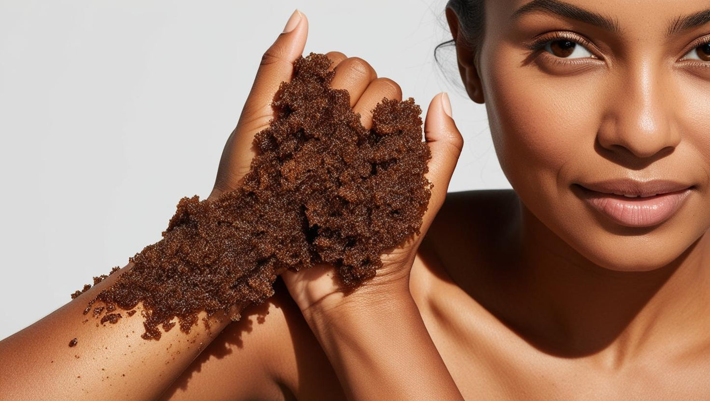 NEW! Cup of Joe - Mocha Coffee Scrub w/Grape Seed Oil,Shea Butter,Vitamin E