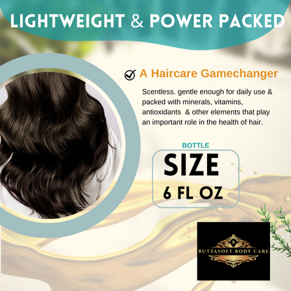 Black Rice & Aloe - Leave In Hair Spray (with Black Cumin Oil & Black Castor Oil)