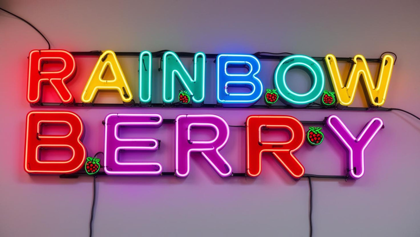 NEW! Rainbow Berry - Body Butter: W/Ginger Oil, Berry Butter & Vitamin C