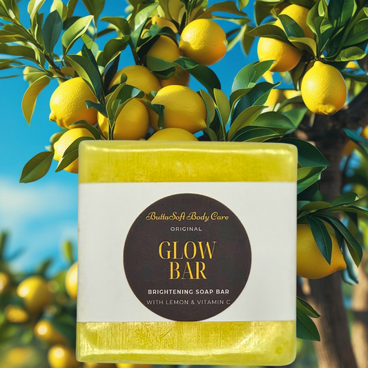 NEW! Glow Bar - Brightening Soap Bar with Lemon & Vitamin C