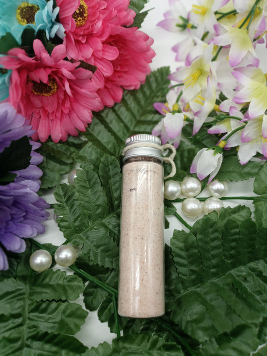Pure Bliss Bath Salts - Coconut Milk, Pink Himalayan Salt, Jasmine buds & Rose petals.